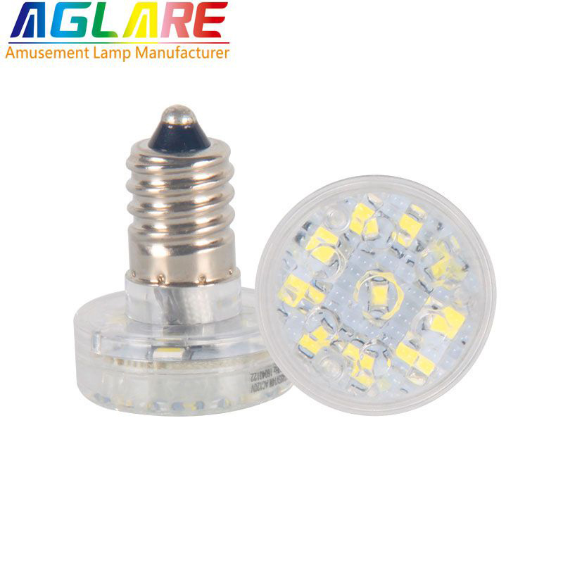  E14 LED光源灯胆单色14灯 Ac60v游乐装备LED灯胆照明